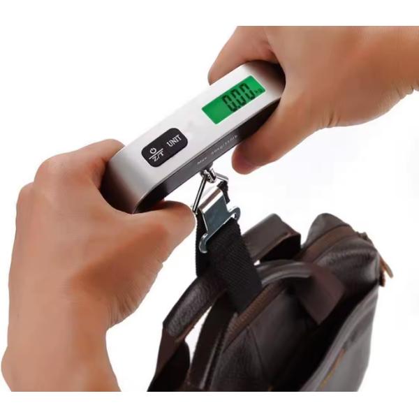 Travel Hanging Bag Power Battery Digital LCD Display Electronic Luggage Scale for Suitcase 50kg Maximum Weight Recommendation