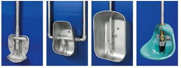 304 Stainless Steel Automatic Pig Drinking Bowl Four Sizes Piglets Easy Installation