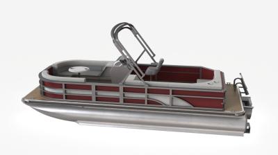 Pontoon à coque en aluminium de 19 pieds Pontoon pour une fête de 6 à 8 personnes