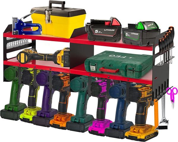 Eletrodoméstico O último solução para a organização de ferramentas elétricas na garagem