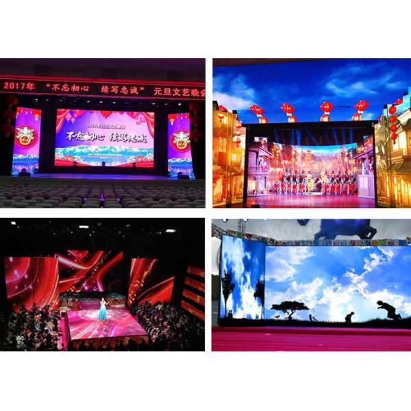 Front / Rear Sevicing Led Stage Screen Rental P3.91 4K 1920Hz High Brush LED Tvs