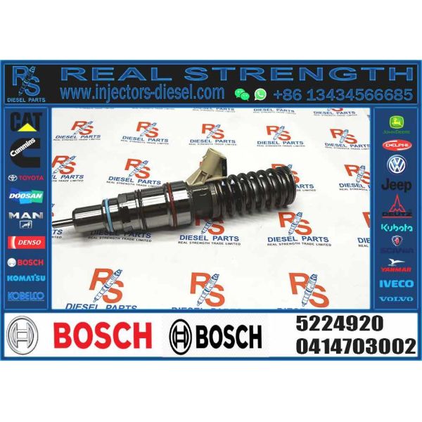Hot Sell Common Rail Fuel Injector 0414703003 0414703005 0414703007 5224920 for Detroit Series 60 N3 14.0L Diesel Engine