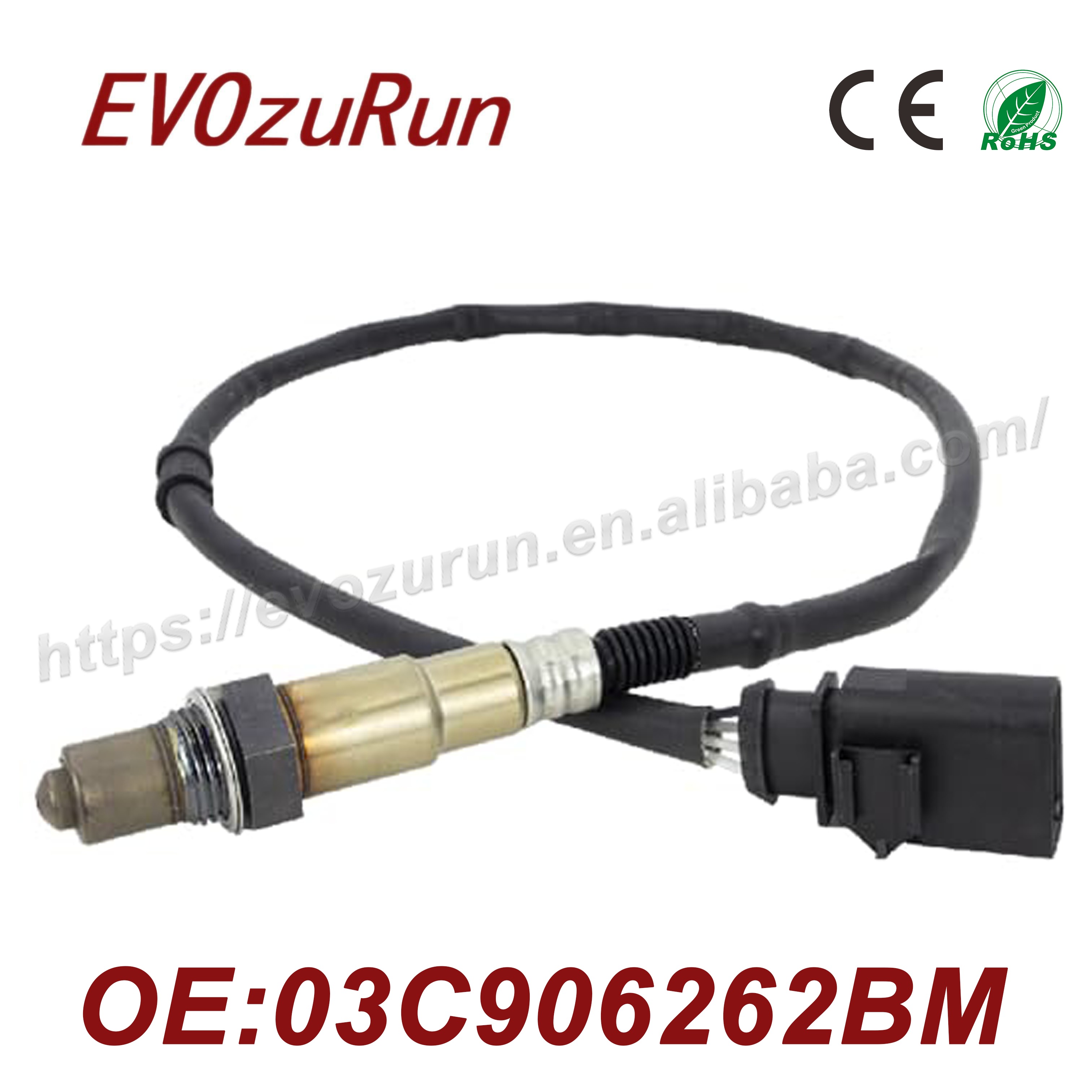Factory Direct Downstream Oxygen Sensor 03C906262BM 0258010036 Lambda Sensor for