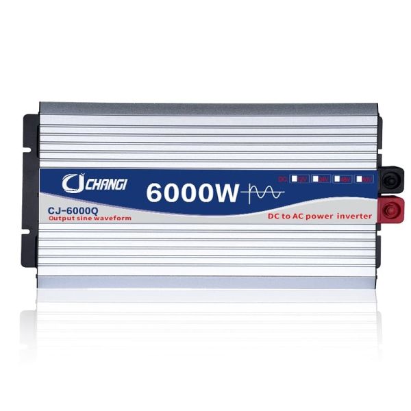 6000W Pure Sine Wave Power Inverter For Home RV Solar Systems