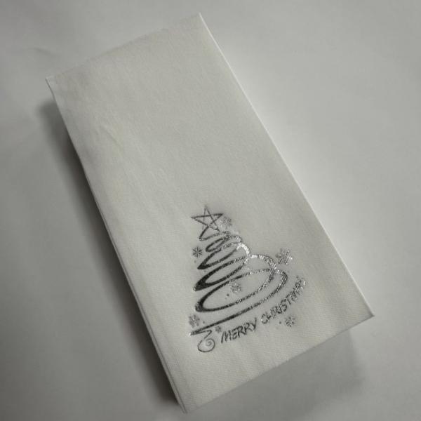 33*40cm Airlaid Paper Napkin Super Absorbent Hand Towel Printed Fold Bag Style