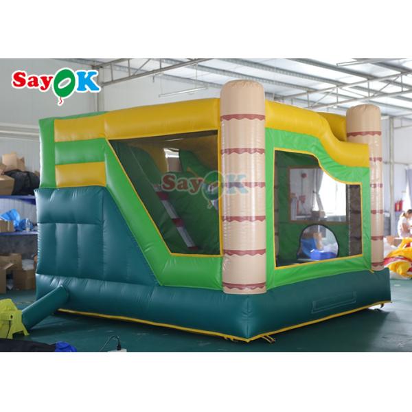 Commercial Bouncy House Inflable Jumping Castle Slide Combo 4x3.5x3.5mH