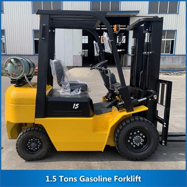 1.5 Tons Gasoline Forklift 1500KG Gasoline Powered Forklift