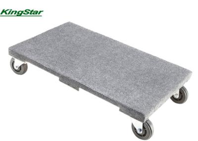 Eco Friendly Plywood Moving Dolly Carpeted Boards For Home And Industrial Moving