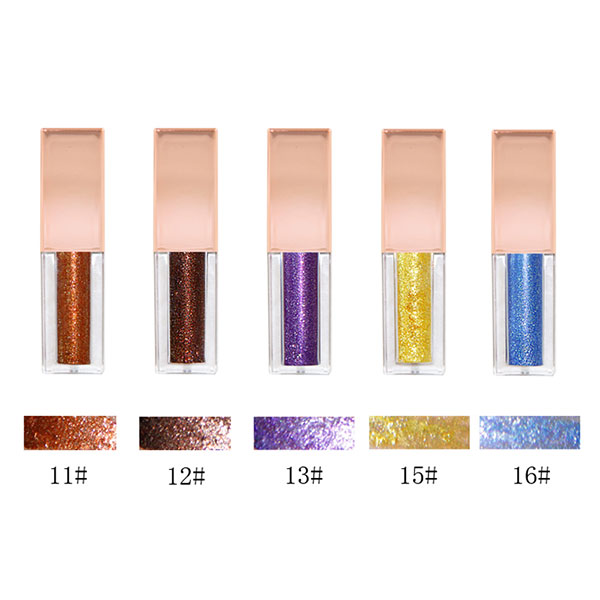 Cosmetic Makeup Waterproof Liquid Metallic Glitter Eyeshadow