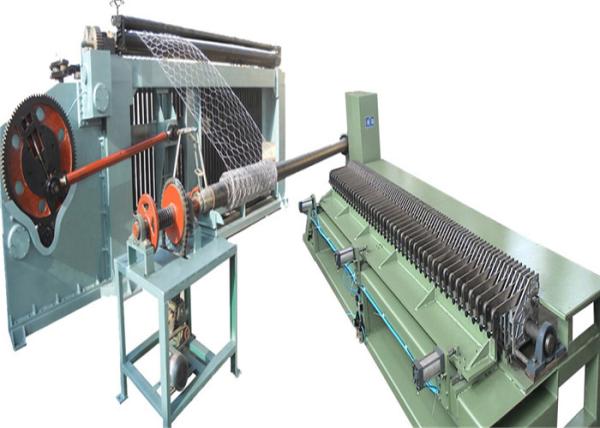 3 / 5 Twist Ghexagonal Wire Mesh Machine , Chicken Wire Machine For Animal Breeding