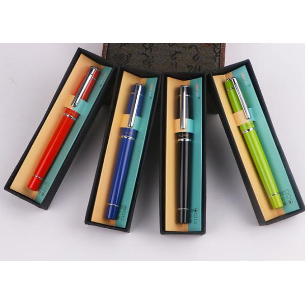 Metal pen with Gift box Pen for stationery store metal advertising signature pen iridium business gift pen laser logo