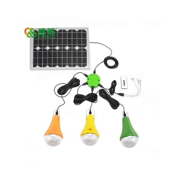 Reliable LED Solar Light Kits With 5200MAH Lithium Battery