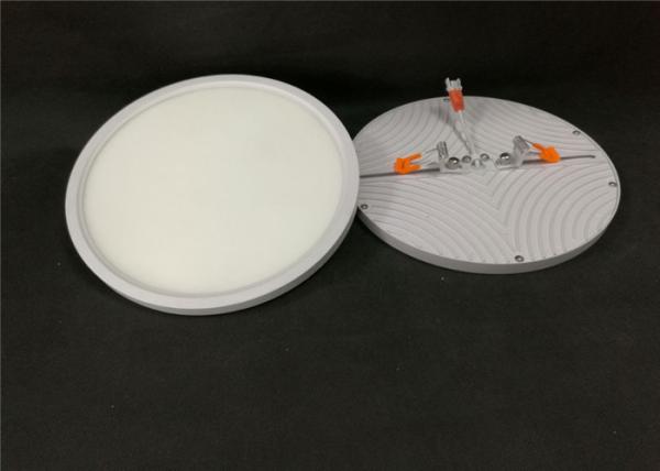 24W Recessed Led Panel Light Free Hole Cut Out Ceiling Slim Warm White AC 85-265V