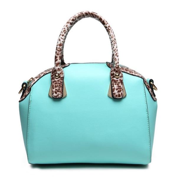 pu leather women 2016 spring new OL commuter leopard shell bag type shoulder bag