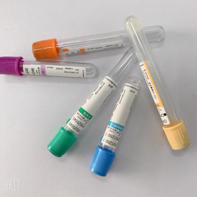 Tipos médicos tubo da coleção do sangue do vácuo para o guia clínico dos laboratórios