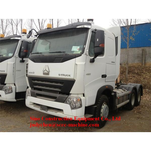 Сверхмощное главный - евро 2 тележки 420хп трактора Уилера Хово А7 10 вытачки двигателя