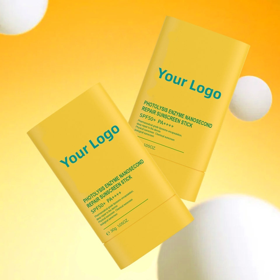 OEM ODM customized SPF 50 face cream sunscreen UVAUVB protection repair face