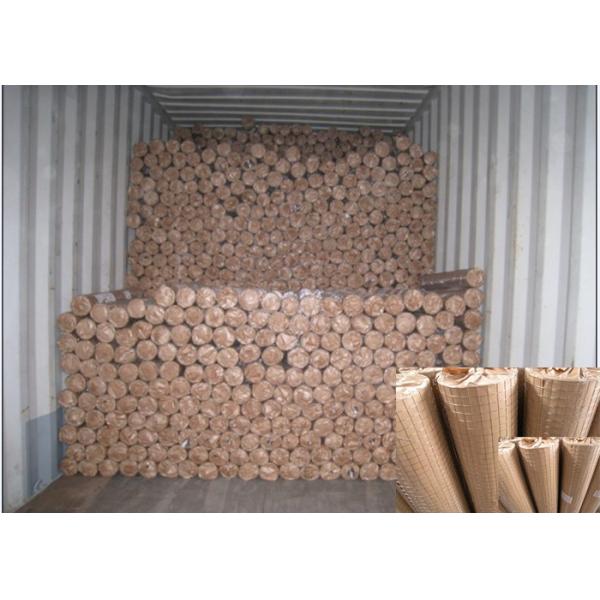 Anti Corrosive Stainless Steel Welded Wire Mesh Panels , Galvanised Welded Mesh Rolls