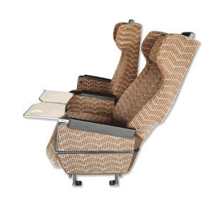 Поезд первого класса 180 градусов усаживает Ergonomically сплав алюминия EN45545