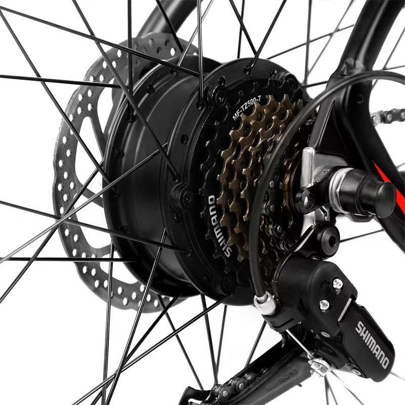 Electric E Bike 48V 350W 10.4AH Long Range E Cycle Bicycle with Integrated Battery