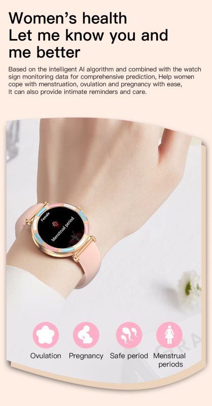 P61 BT Call Digital Smartwatch mujer Heart Rate Monitor Wristwatch for Ladies
