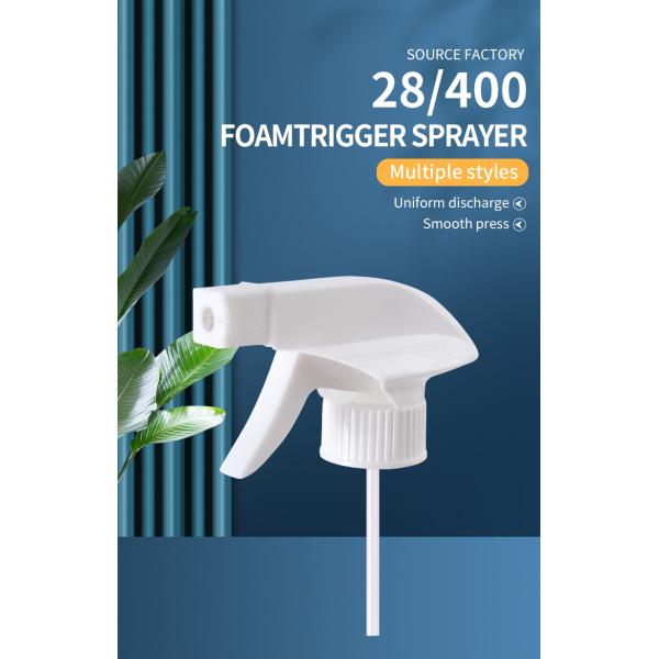 28 400 28 410 Customized Chemical Resistant Strong Foam Trigger Sprayer for Bottles