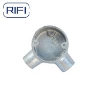 Boîte de jonction circulaire à angle 32 mm électrique pour conduit BS4568