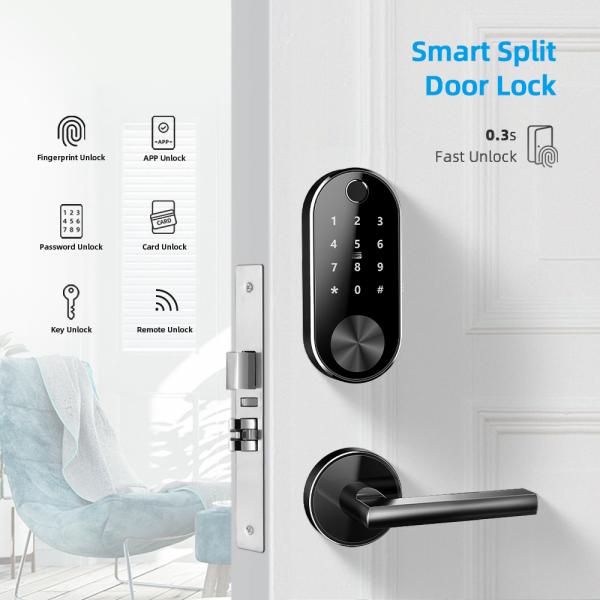 Electronic Door Locks Standard Mortise Aluminum Alloy For Home Room