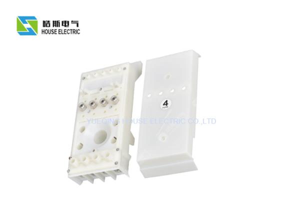 White Street Light Pole Junction Box 500V Wroking Voltage ODM Service