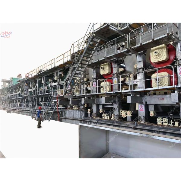 доска 2100mm 50T/D 8m/Min двухшпиндельная бумажная делая машину