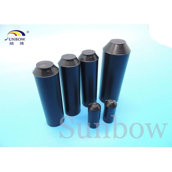 High Temp Adhesive Lined End Caps Cable Accessories for end of Wires