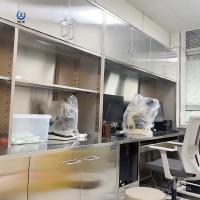 Banco de laboratório de aço inoxidável resistente à ferrugem Centro de laboratório de trabalho pesado Tabela L750 * 850mm