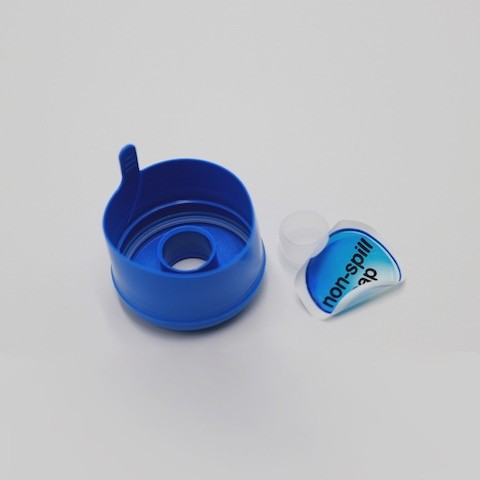 Anti Spill Plastic Packing Material Cap 55mm For 5 Gallon Water Bottle