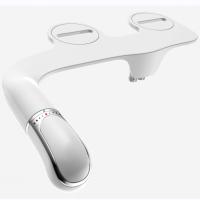 Non-Electric Fresh Water Spray Bidet Toilet Seat Attachment With Postscript Materials