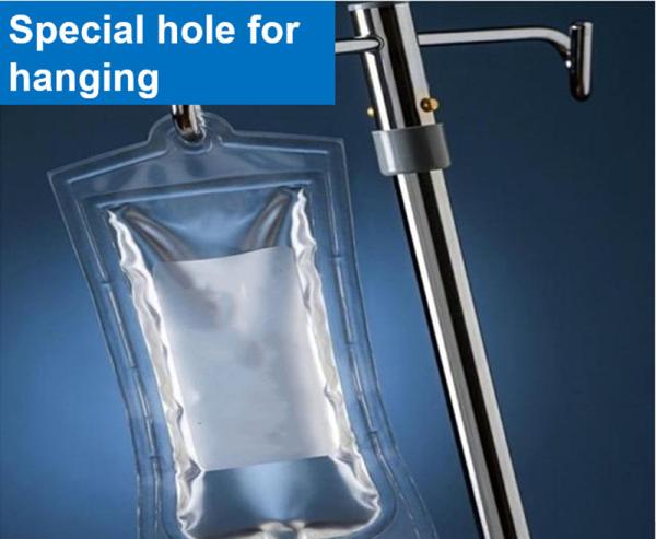 2000ml 3000ml 5000ml PVC Infusion Bag Medical Liquid Butterfly Twist Off