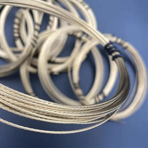 Non-Alloy Copper Coated Wire Rope Brass Plated Steel Wire Rope 1*7 1.0mm Tolerance Other