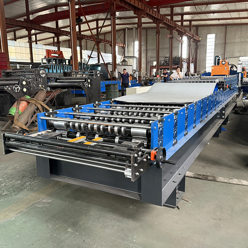 South Africa&Zimbabwe Popular Steel Profile High Rib&Corrugated Double Layer Roofing Sheet Roll Forming Machine