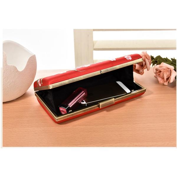 European and American vintage handmade embroidered peony high-grade hand clutch evening bags