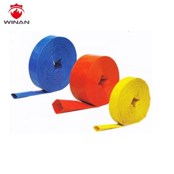 Double Jacket Fire Hose Reel Fire Extinguisher Hose Reels Green Black Blue