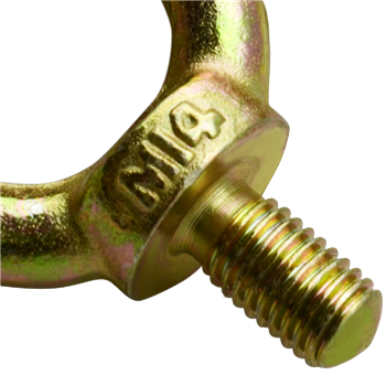 Imperial Carbon Steel Drop Forged Galvanized Lifting Eye Screw JIS 1168 Fasteners