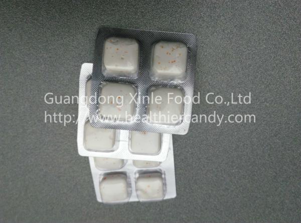 bubble chewing gum cube shape chewing candy for kids low sugar watermelon mint candy