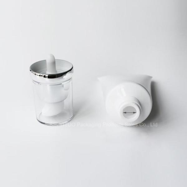 Tubo cosmético de plástico grande con tapas, tubo de crema vacío termoplástico