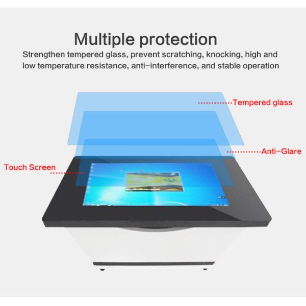 Smart Multitouch Coffee Table With Capacitive Object Recognition Touch Table Interactive Table