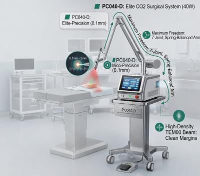 40W High-Power Sealed-off CO2 Laser Surgical System PC040-D