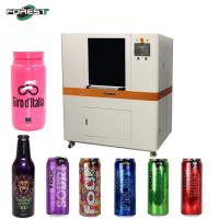 Révolutionnez votre marque: Imprimante UV pour bouteilles avec 3 têtes G5i pour une impressionnante impression rotative en couleurs sur bouteilles en verre