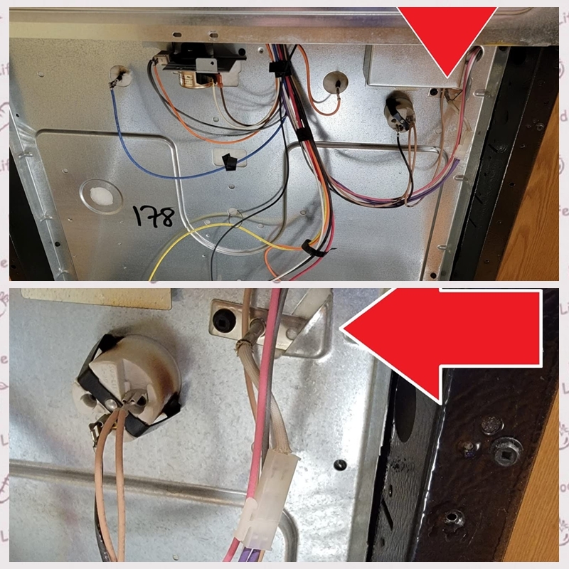 Updated Range Electrolux Frigidaire Oven Temperature Sensor Probe 316490000 Replacement Fix F10 Error Overheating