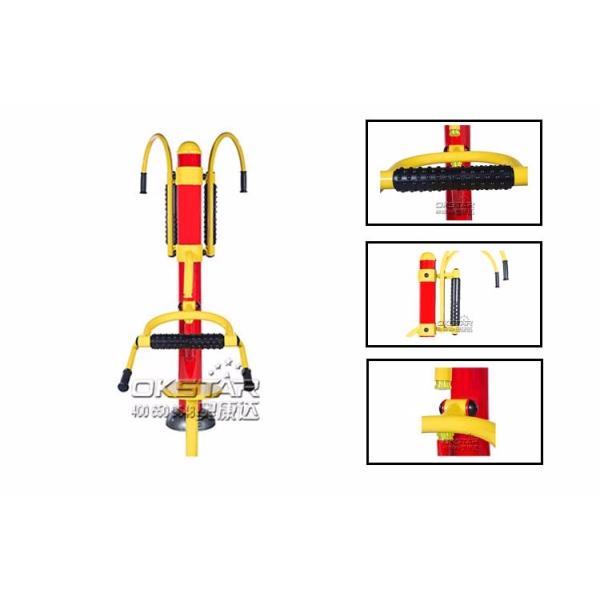China top manufacturer of good quality galvanized outdoor fitness trainer-outdoor back stretching device