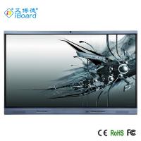 Tableau intelligent interactif IR LED, écran plat interactif de 75 '' pour caméra éducative en option
