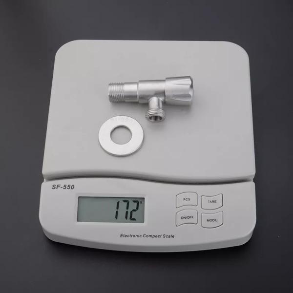 Нержавеющая сталь туалетная ванна фитинги 1/2 настенный ручной монтаж ванной воды стоп черный кухонный угловой клапан