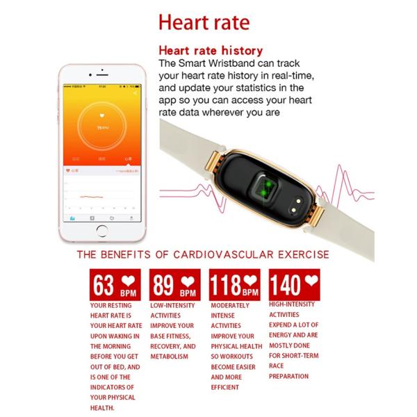 New Arrival S3 Smart Bracelet With Heart Rate Sleep Monitoring Blood Pressure Fashion Sport Bracelet Waterproof Wristban